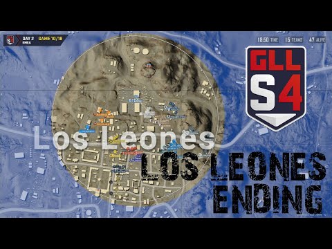 PUBG GLL S4 - Competititve Los Leones Ending!