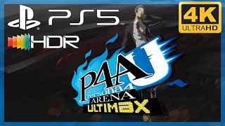 [4K/HDR] Persona 4 Arena Ultimax / Playstation 5 Gameplay