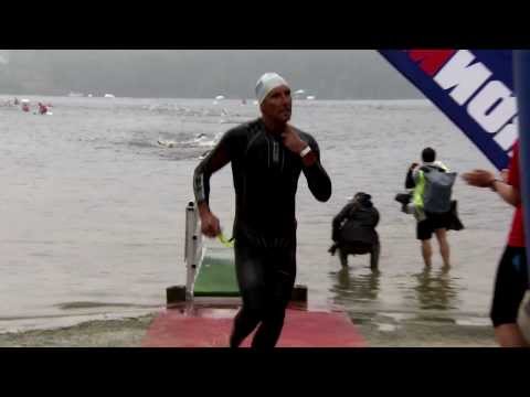 T1 - Ironman Haugesund, Norway 2013 with "The Man" Dave Scott back in action