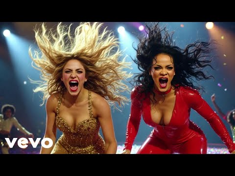 Shakira ft Rihanna - The lioness & the rebel (AI music video 2025)
