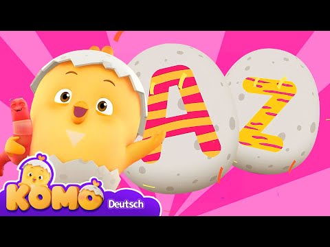 Alphabet A~Z | Komo und Englisch | Alles wird gut mit Komo | Kinderanimationen