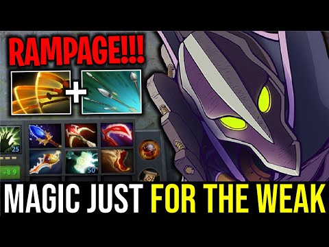 MAGIC JUST FOR THE WEAK..!! Physical Build Rubick Master of Steal Rampage by Goodwin 7.25 | Dota 2