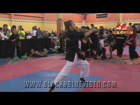 Mia Lang Bo Kata 2016 U S Open ISKA World Karate Championships