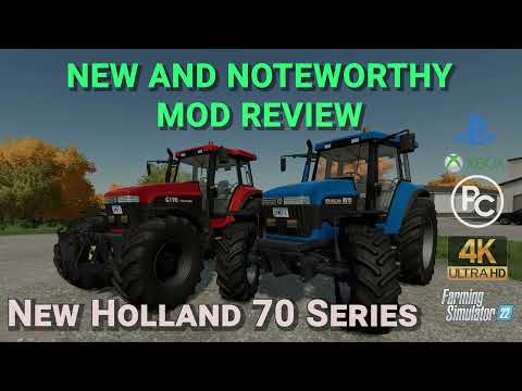 New Holland 70 Series | Mod Review | Farming Simulator 22