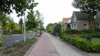 preview picture of video 'Bicycle trip: Stationsweg in Scherpenzeel to Dorpsstraat in Renswoude [ZAWSRDKEO part 4]'