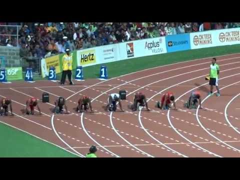 100M Final Ratu Banuve Tabakaucoro 10.55 Pacific Games 2015