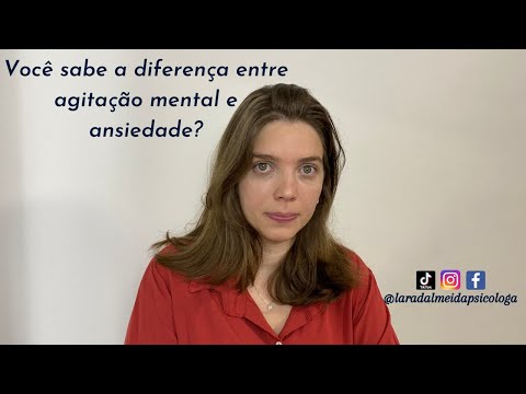 Do you know the difference between mental agitation and anxiety?