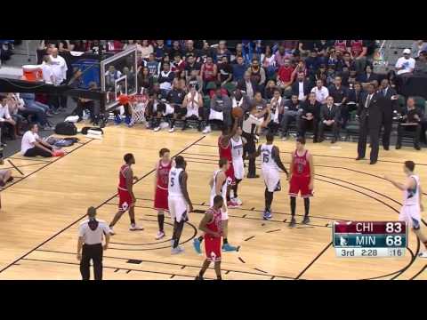 Nemanja Bjelica vs Chicago Bulls 2015.10.10 (PreSeason Game) 11Pts
