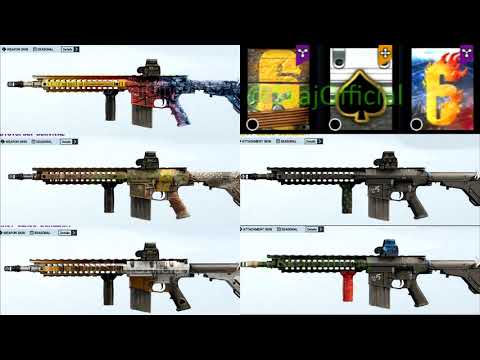 *NEW* Seasonal Uniforms, Weapon Skins and Attachment Skins - Operation Crimson Heist