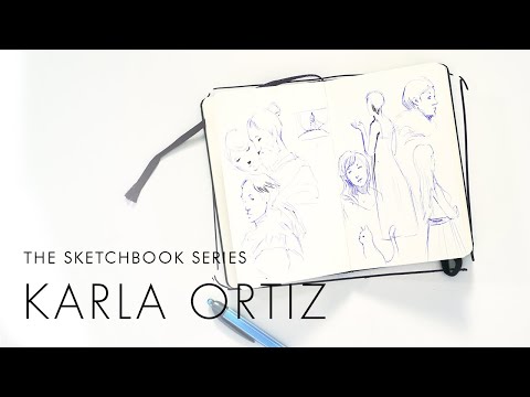 The Sketchbook Series - Karla Ortiz
