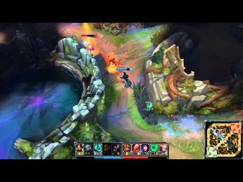 The shy Nidalee outplay - LOL Highlight Clip - ZonPlay