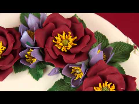 ARUM LILY 12 pc icing flower cutter set ARUM LILY 12 pc icing flower cutter set