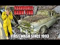 ABANDONED BARN FIND First Wash In 30 Years Bel Air Sport Coupe! Satisfying Car Detailing Restoration