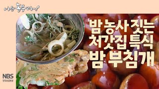 [나는농부다 268회] 밤 농사 짓는 처갓집 특식 밤 부침개