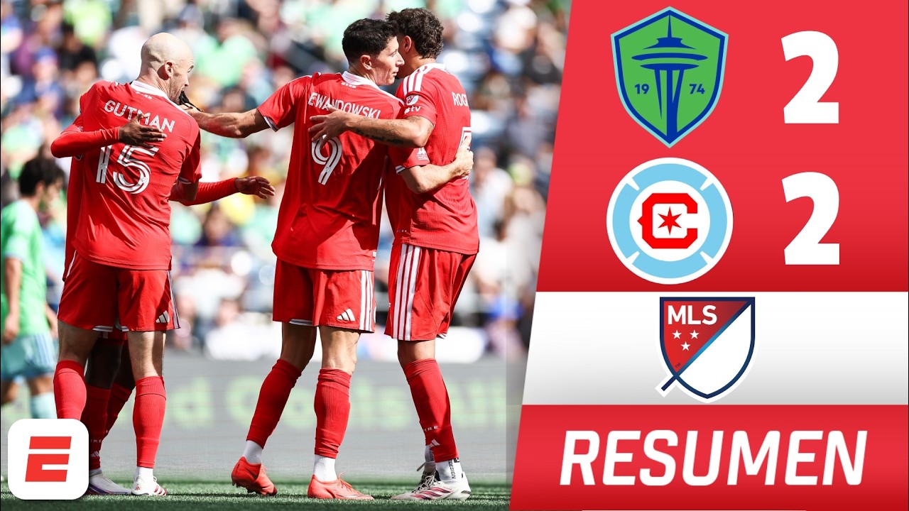LEWANDOWSKI AL RESCATE. CHICAGO FIRE logró empatar ante SEATTLE SOUNDERS sobre el final | MLS