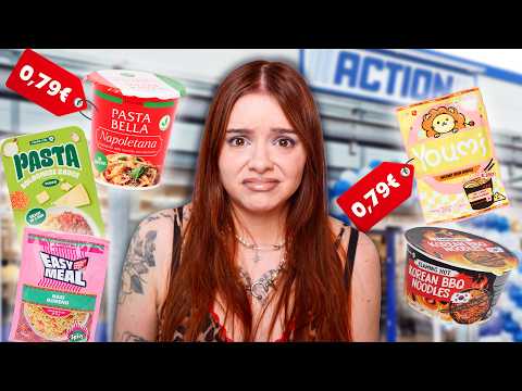 Video Thumbnail: Ich teste eine Woche lang SUPER BILLIGE Fertiggerichte von ACTION... 🫪