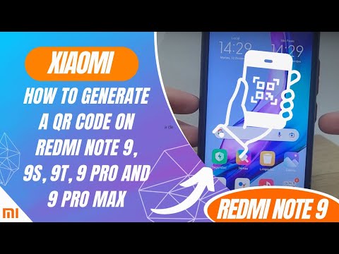 How to generate a qr code on Redmi Note 9, 9S, 9T, 9 Pro and 9 Pro Max