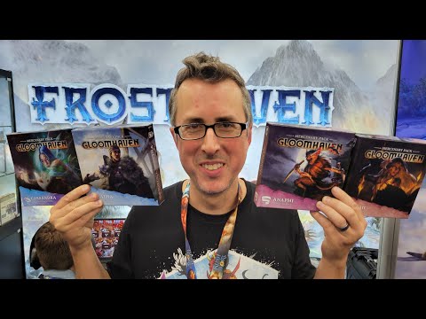 FROSTHAVEN New STUFF!  Interview with Isaac Childres at GENCON 2025!