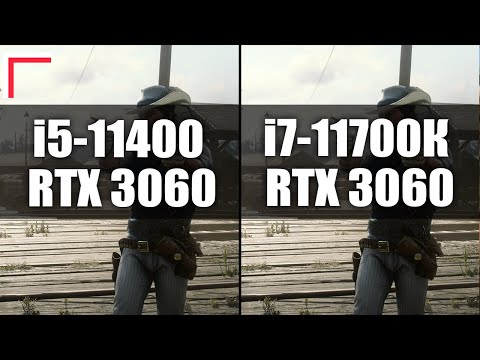 i5-11400+RTX 3060 vs i7-11700K+RTX 3060 — Test in 10 Games! [1080p, 1440p, 4K]
