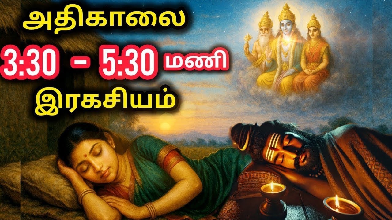 காலை 3:40 பிரம்ம முகூர்த்த ரகசியம் -7 பயிற்சிகள் வாழ்க்?