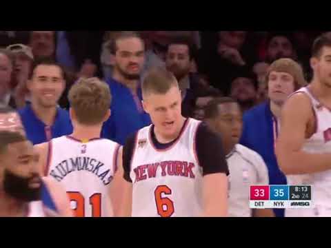 Kristaps porzingis "mask off"