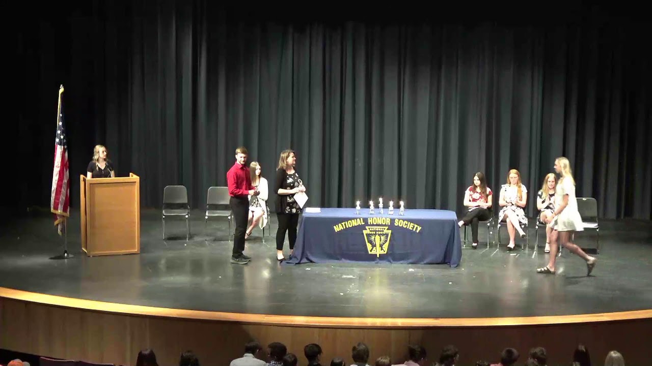 4/27/22 - NHS Induction Ceremony