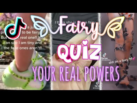 🧚🏻‍♀️ • FairyTok QUIZ! #1  | Find out of your fairy type | #fairytype Quiz |