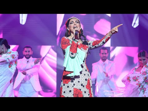 Merche imita a Isabel Pantoja en 'El Moreno' - Tu Cara Me Suena