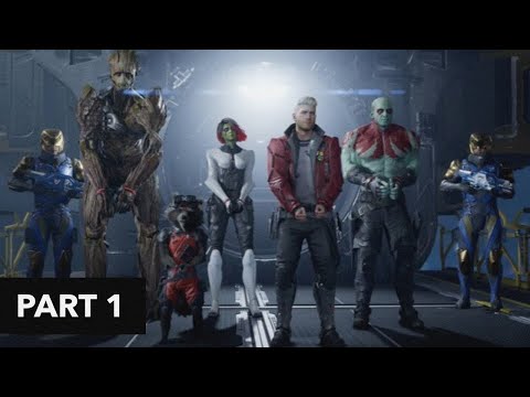 GUARDIANS OF THE GALAXY PS5 Walkthrough Gameplay Part 1 - INTRO (FULL GAME)