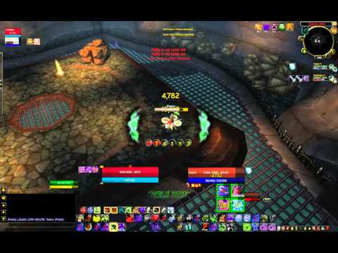 Unholy DK/Disc Priest vs. War/Holy Priest 2v2 arena pvp 5.2 Win 1650 rating