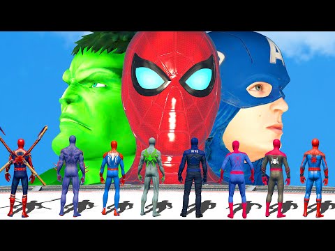 The Avengers Marvel Comic VS Team Spider Man | Civil War Epic Battle