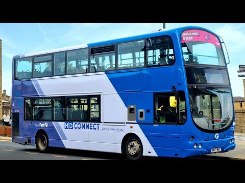Recent Transfer YN07 MKE 37247 Volvo B9TL Wright Eclipse Gemini First HD Connect Ex York on 316
