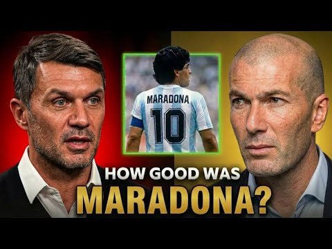 When Football Legends Were Asked About Diego Maradona