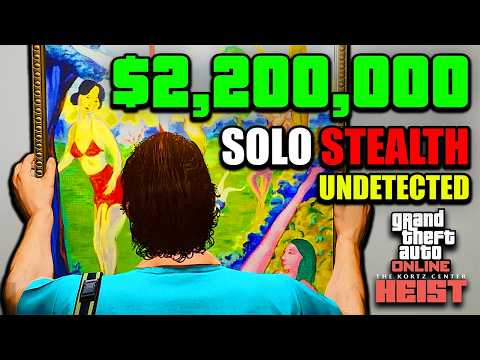 EASIEST Stealth Solo Run for Kortz Center Heist in GTA Online! (Complete Everytime) Make Money FAST