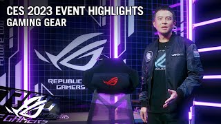 CES 2023 Gaming Gear Highlights - ROG Gaming PC Controller & Ergonomic Gaming Chair