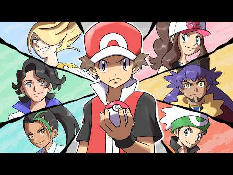 What if Red was in Every Pokemon Region?