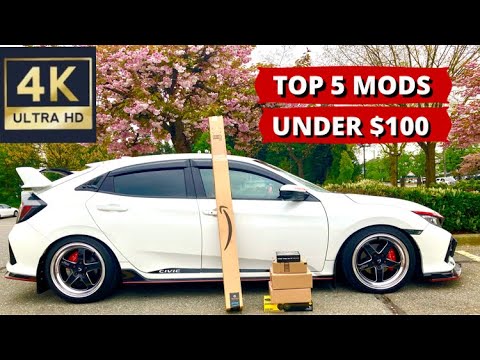 Top 5 Mods under 100 for 10th Gen Honda Civic