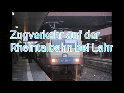 Zugverkehr auf der Rheintalbahn bei Lahr #4 mit BR 421,482(Lichthupe),ECE(Lichthupe),185,146(Werbe)