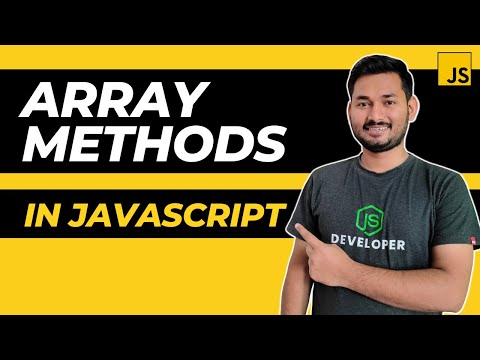Most Common Array Methods In Javascript The Complete Javascript Course Ep 21