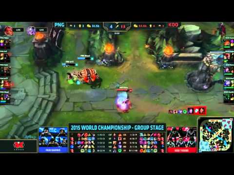 Melhores Momentos de paiN Gaming vs Koo Tigers - Dia 1 - Mundial 2015