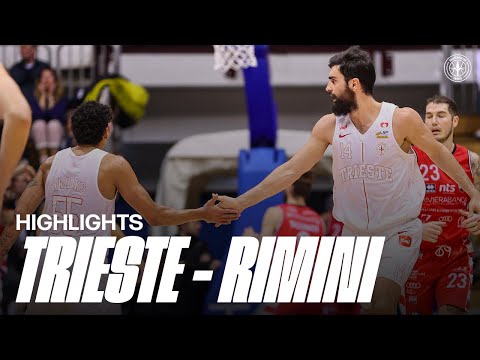 Pallacanestro Trieste 76 - 90 RivieraBanca Rimini⁣ | 21a giornata LNP | Telequattro Highlights