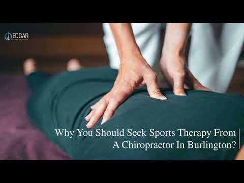 Get Effective Sports Therapy from Chiropractors in Burlington