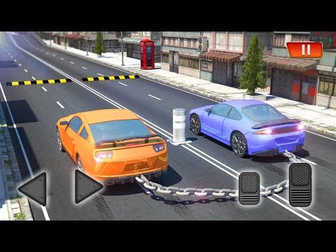 Chained Cars against Ramp (by Tap Free Games) Android Gameplay [HD]