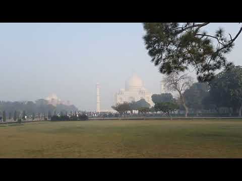 Tajmahal and nature's walk