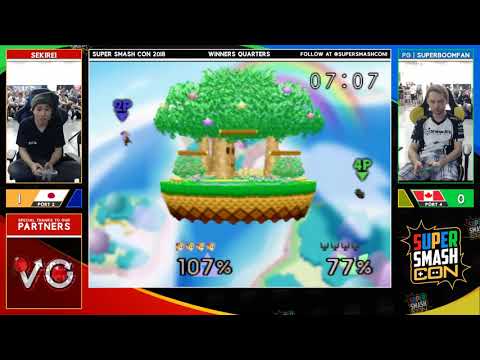 SSC2018 SSB - Sekirei (Link, Jigglypuff) Vs. SuPeRbOoMfAn (Kirby, Falcon) Smash 64 Winners Quarters
