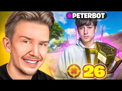Peterbot ist der BESTE Spieler der WELT! 😳  26 Kills im Solo Cash Cup Cup