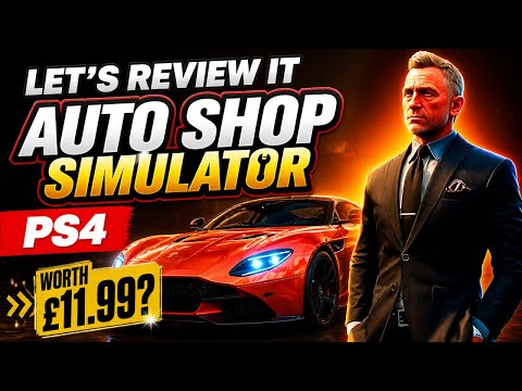 Auto Shop Simulator Ps4, Let's Review It.