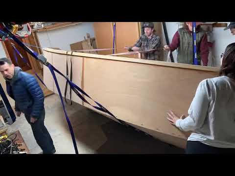 Flipping a Whitewater Dory