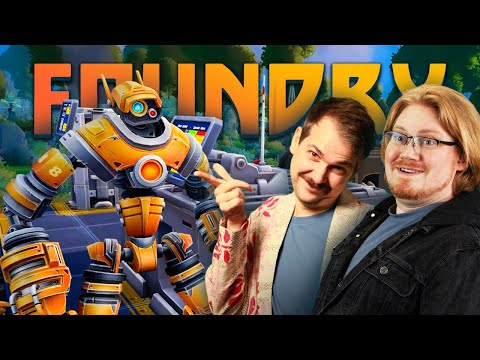 New Series | Minecraft Meets Satisfactory - FOUNDRY #1