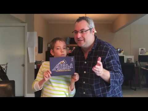Alibi Card Game Review with Justin and Max!